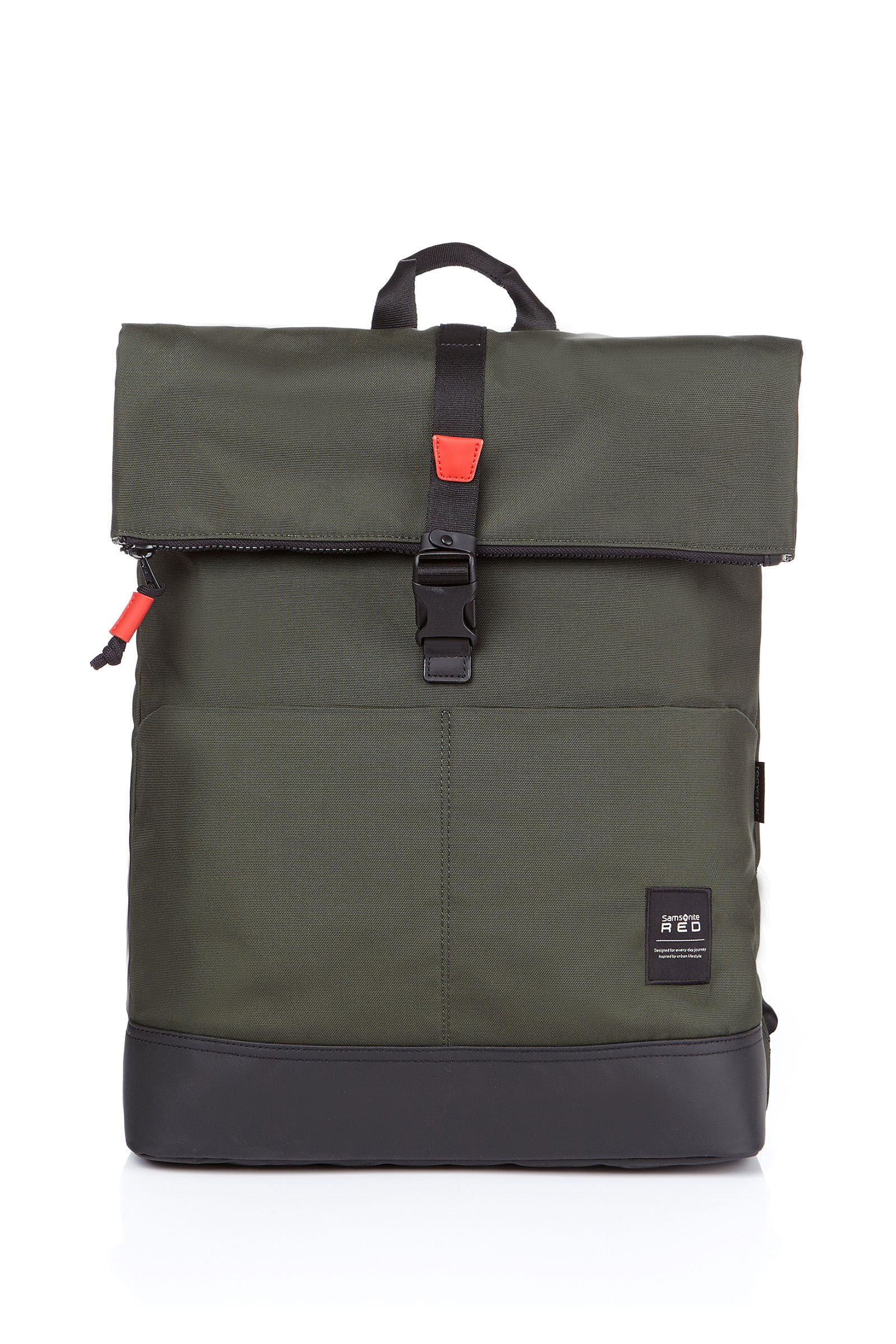 samsonite red glehn backpack