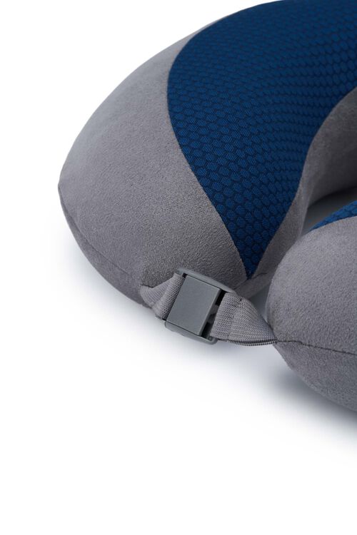 TRAVEL ESSENTIALS MEMORY FOAM COOLING GEL PILLOW