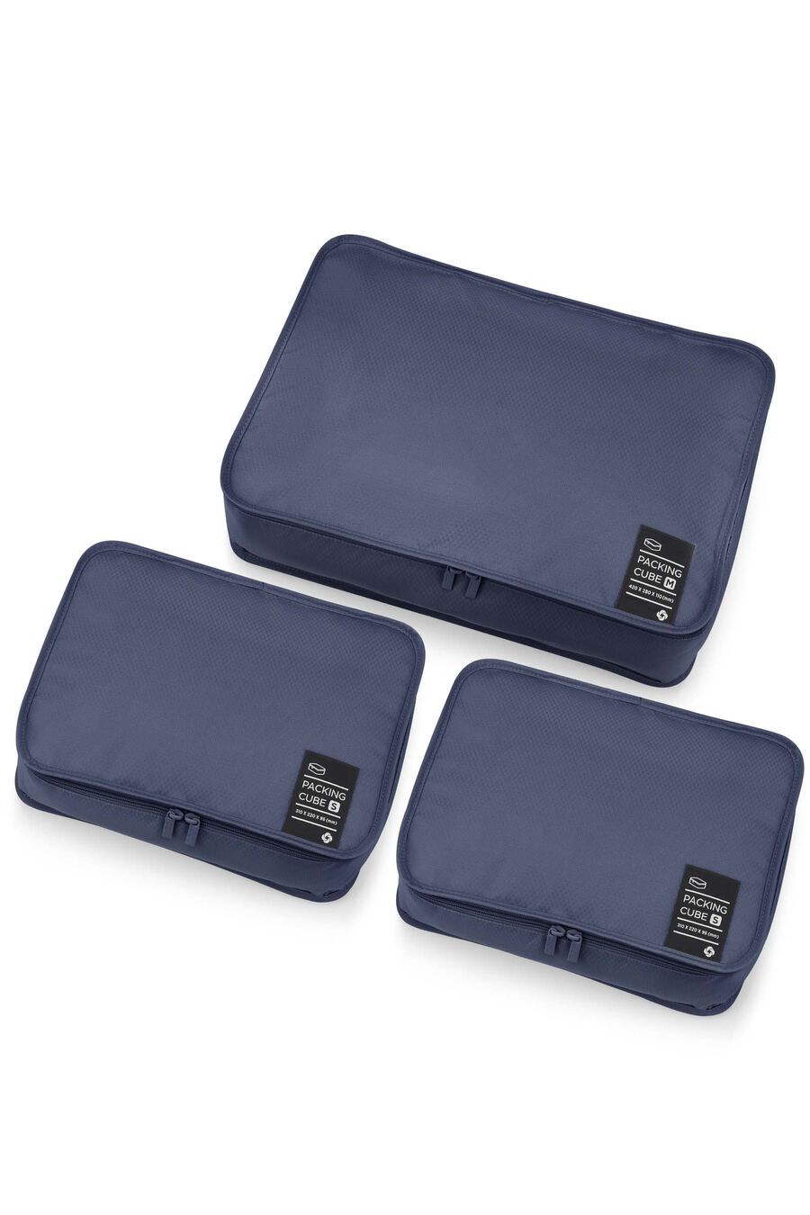 TRAVEL ESSENTIALS PACKING CUBES - MEDIUM SET