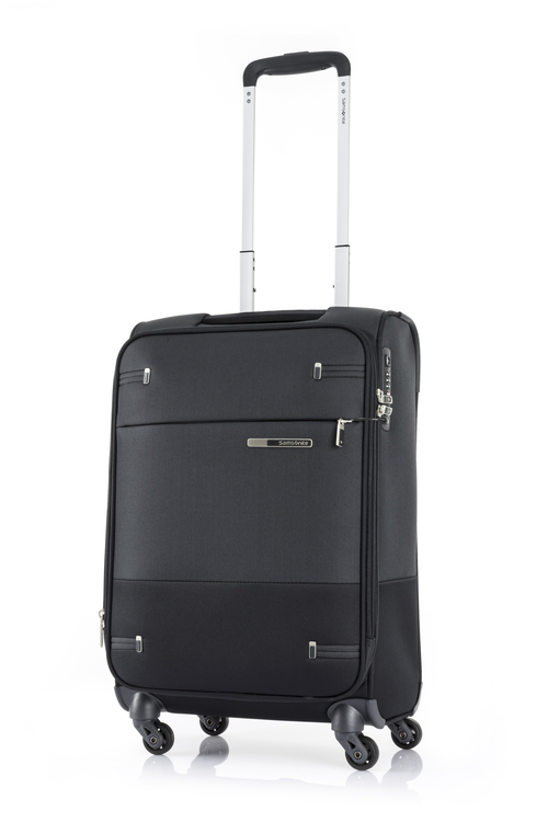 Samsonite Base Boost Super Light Upright 55 Black | Lommers Lederwaren