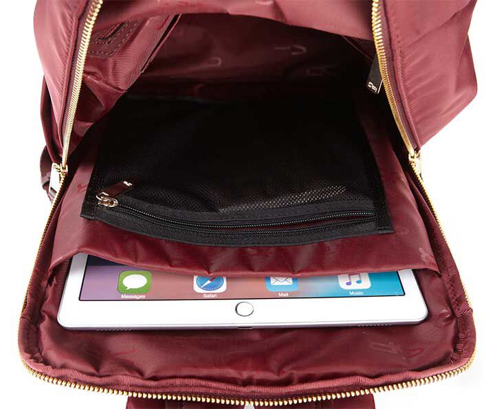 samsonite red clodi backpack