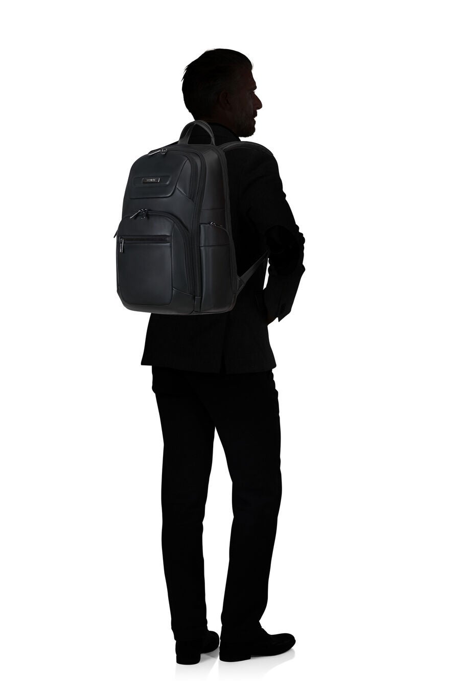 PRO-DLX LEATHER BACKPACK 15.6"