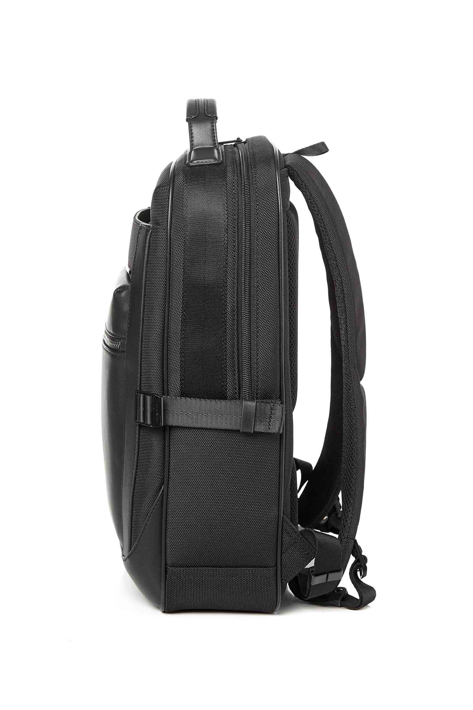 Samsonite red leather backpack top