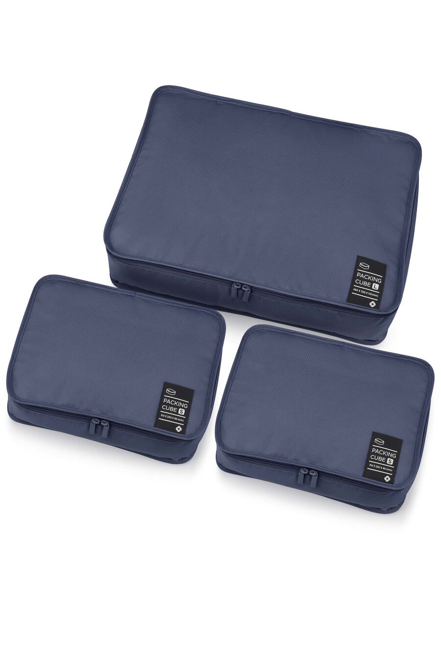 TRAVEL ESSENTIALS PACKING CUBES - LARGE SET