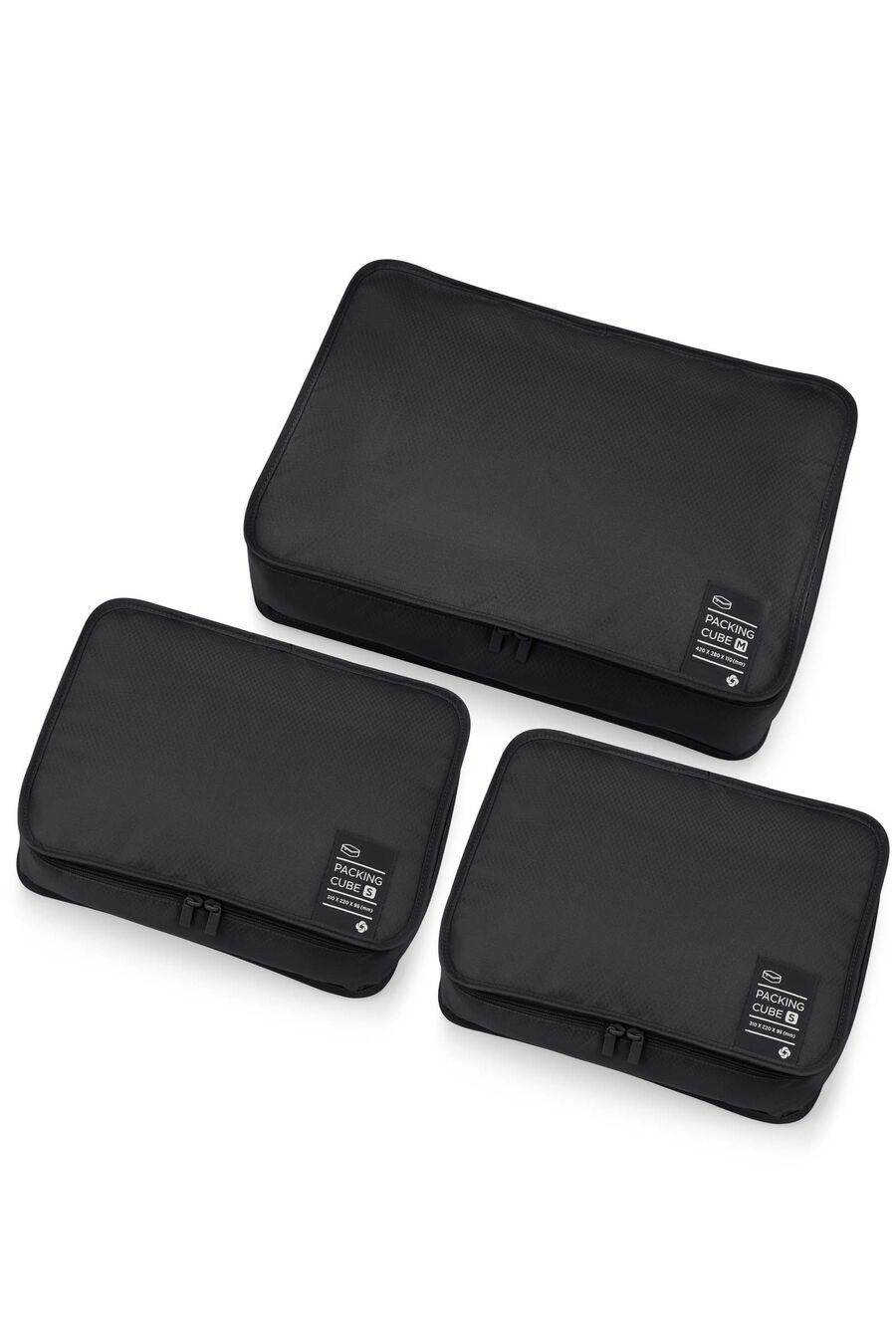 TRAVEL ESSENTIALS PACKING CUBES - MEDIUM SET