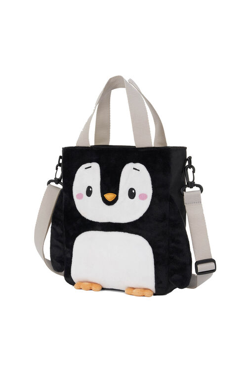 White mini shop tote bag