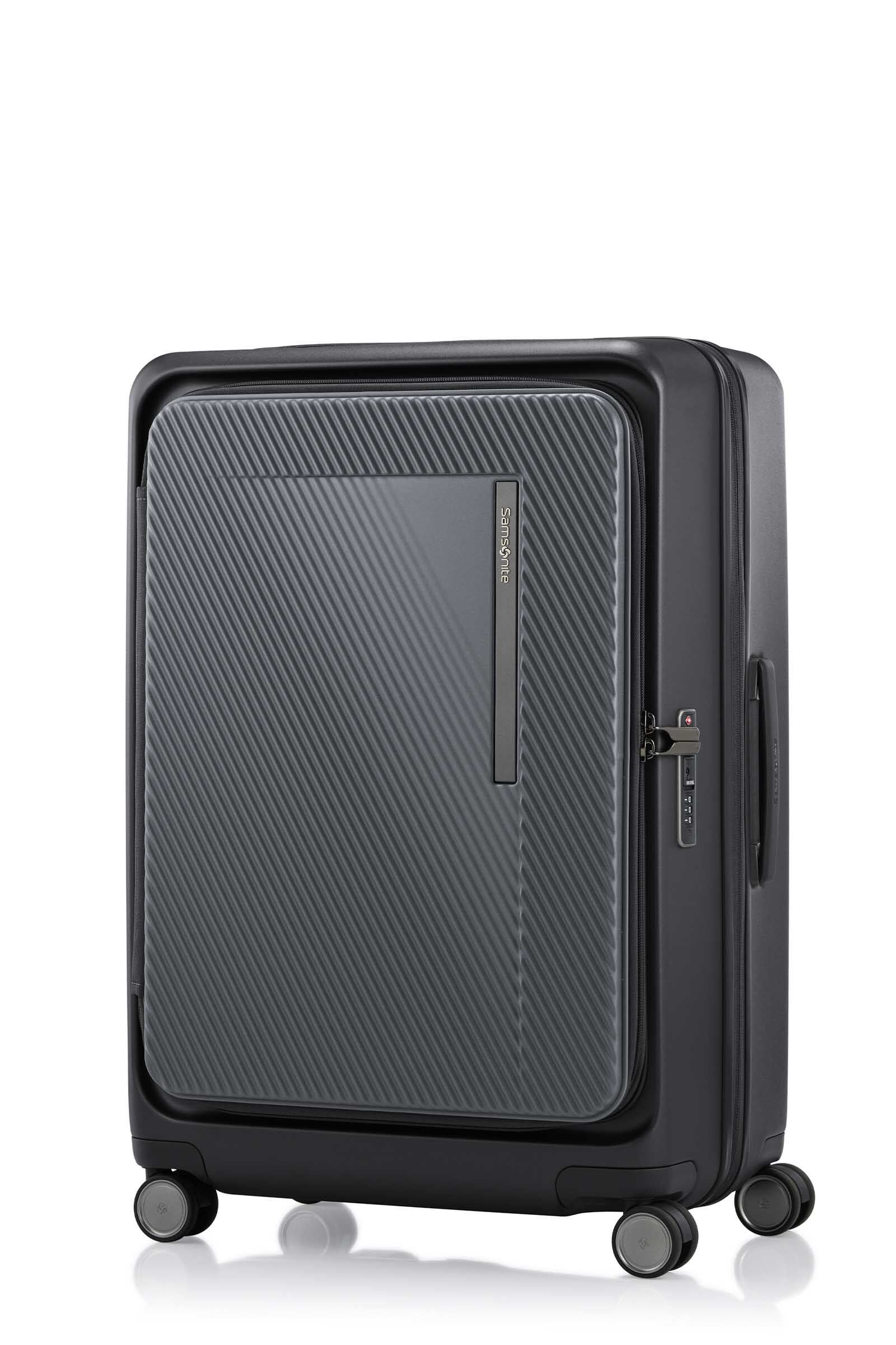 旅行かばん・小分けバッグ Samsonite ZIPPRIX FT SPINNER68/25 Spinner 68/25 Exp Ft In Gun Metal | Zipprix Ft