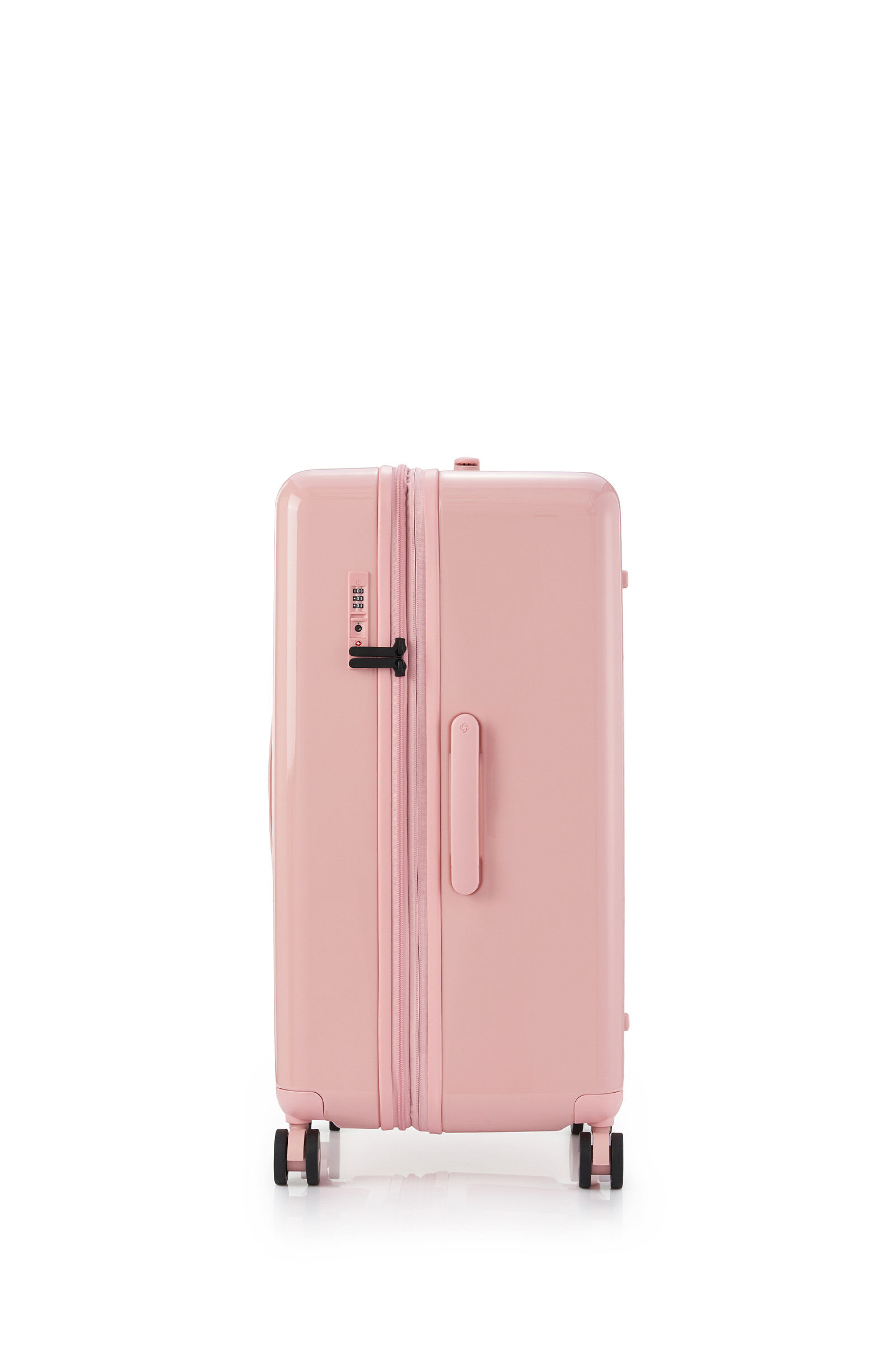 Pink trunk luggage store