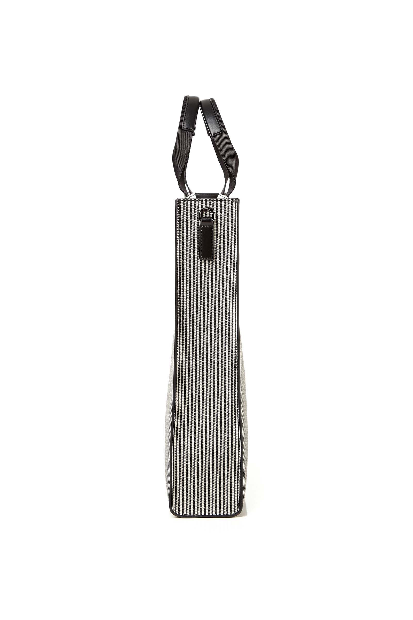 Red and white new arrivals striped bags