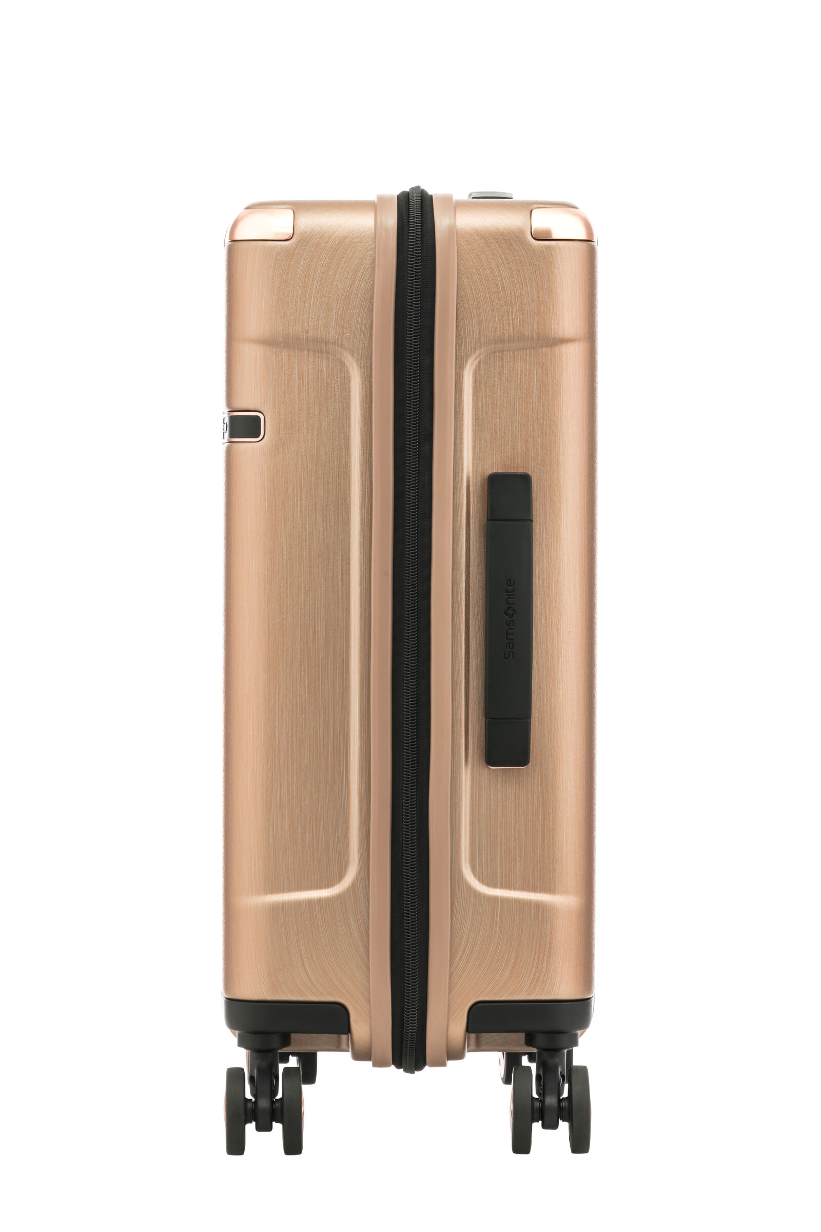 Rose gold samsonite luggage clearance