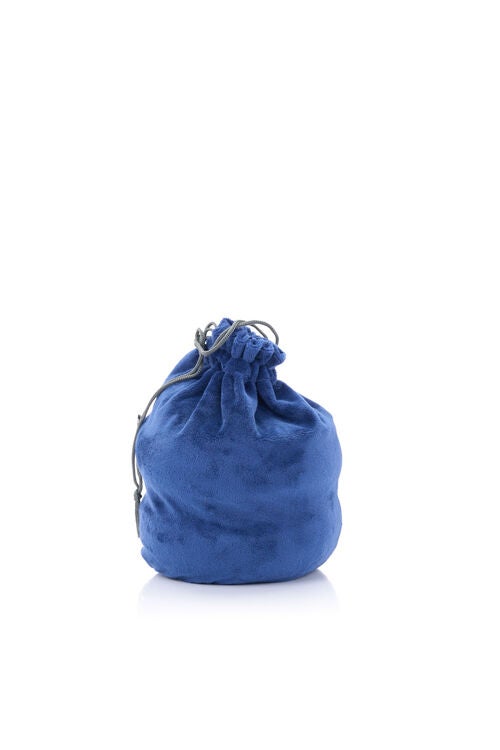 TRAVEL ESSENTIALS ROLLABLE TRAVEL PILLOW -  VELVET