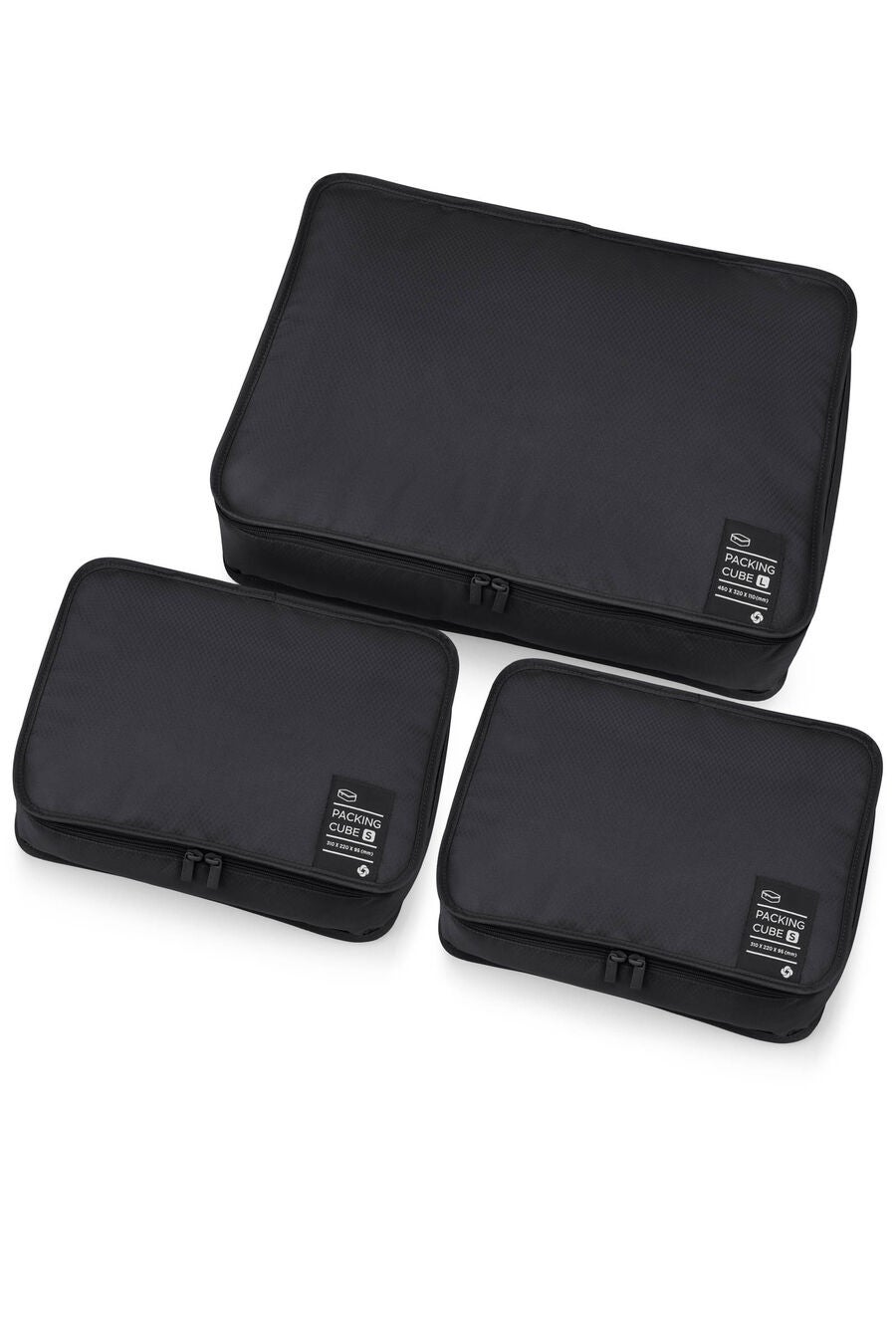 TRAVEL ESSENTIALS PACKING CUBES - LARGE SET