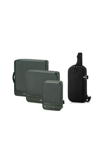 Urban Packer Sling + Pack-Sized Set of 3 Packing Cubes
