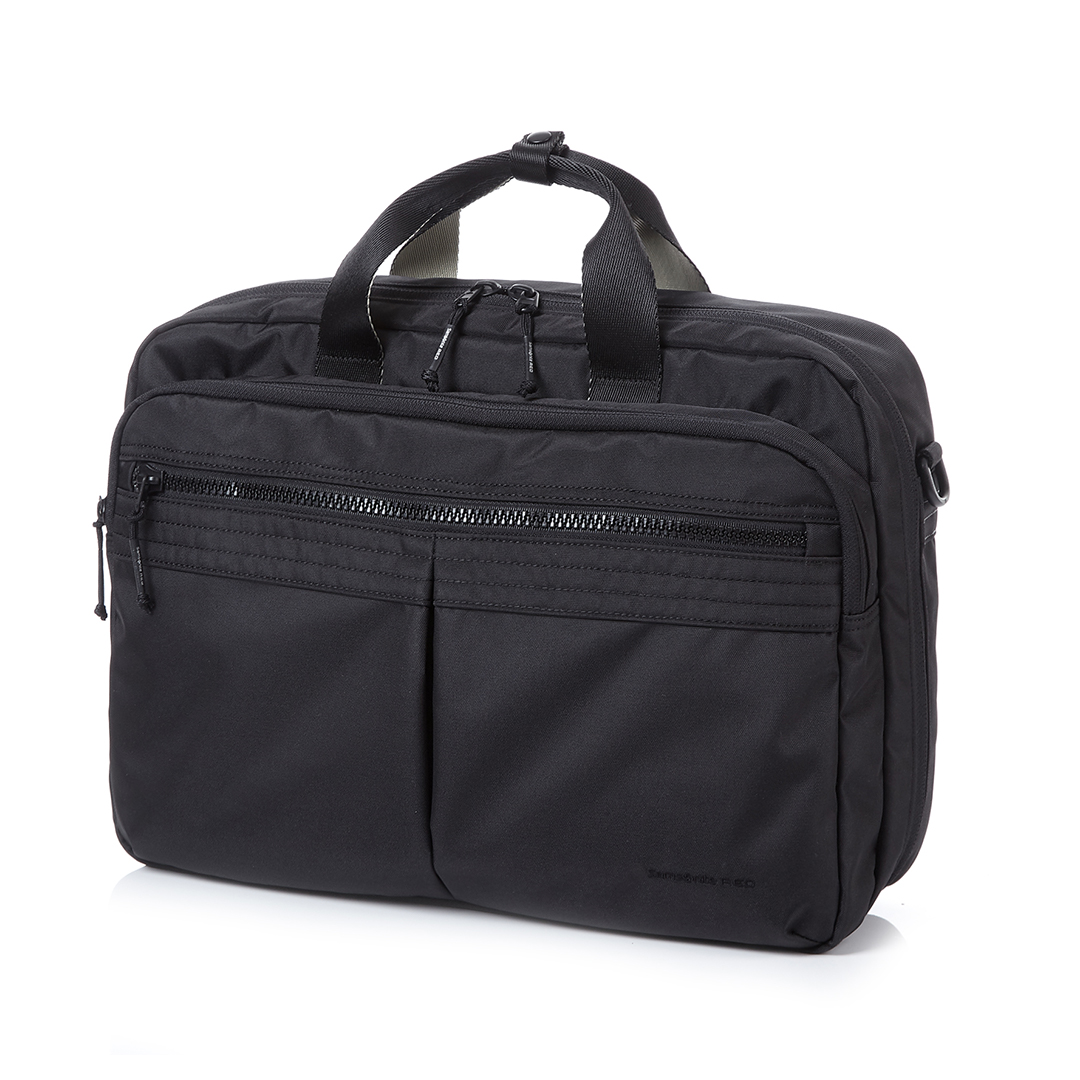 SAMSONITE RED BRILLO BRIEFCASE CROSSBODY DETATCHABLE STAP