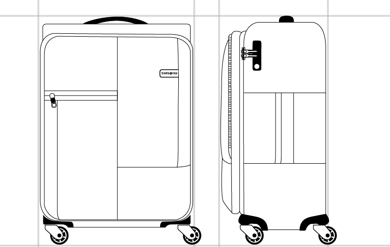 samsonite cubix spinner