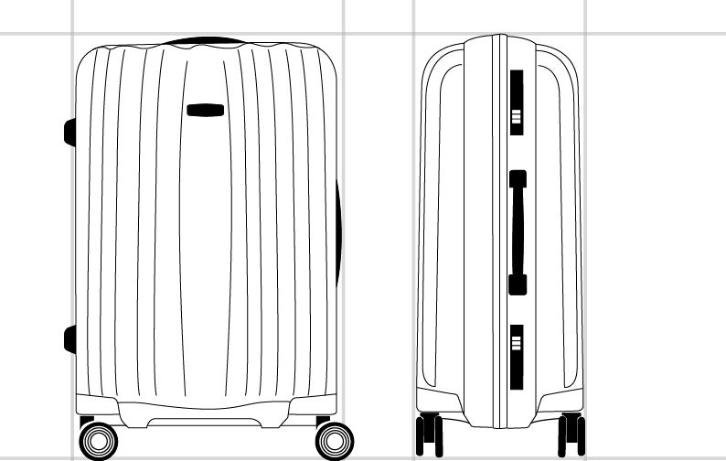 samsonite lite cube fr